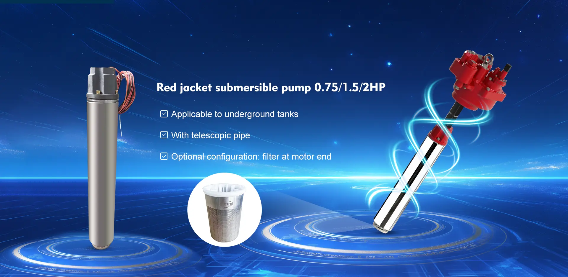 Rubrum iaccam submersible sentinam caput officinam
