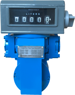 Vane-genus flowmeter: et 