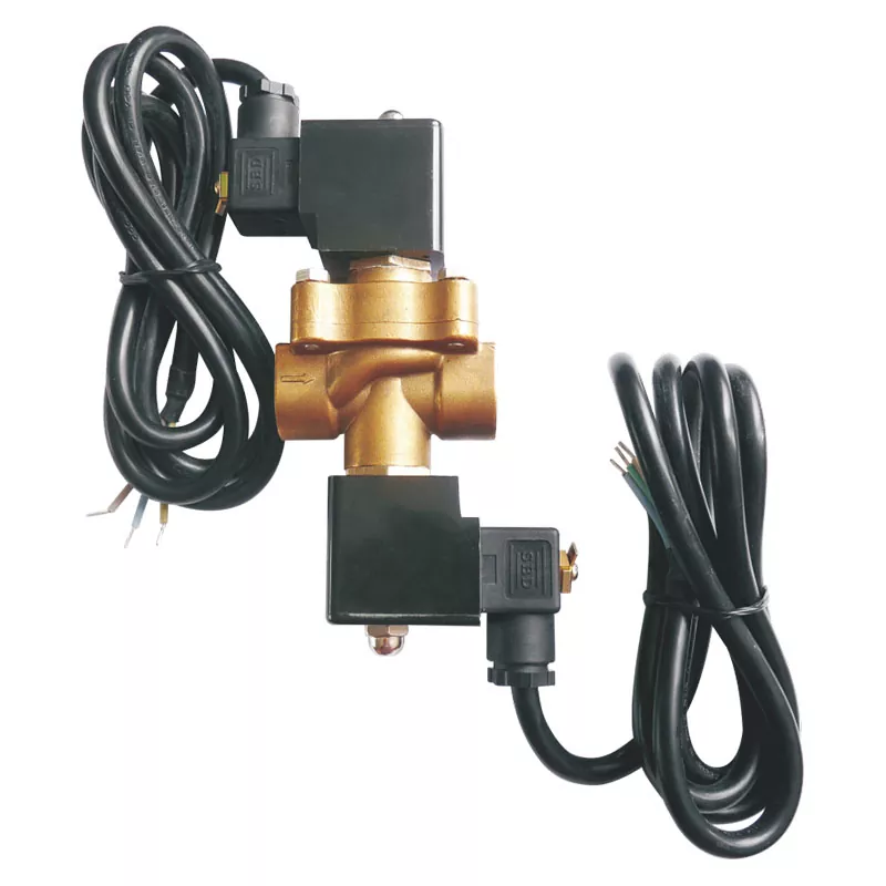 Dual fluxus lpg dispensator solenoid valvae